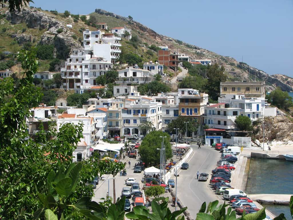 Agios Kirykos à Ikaria, Grèce