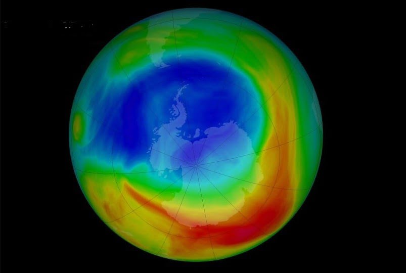 hémisphère sud couche d'ozone