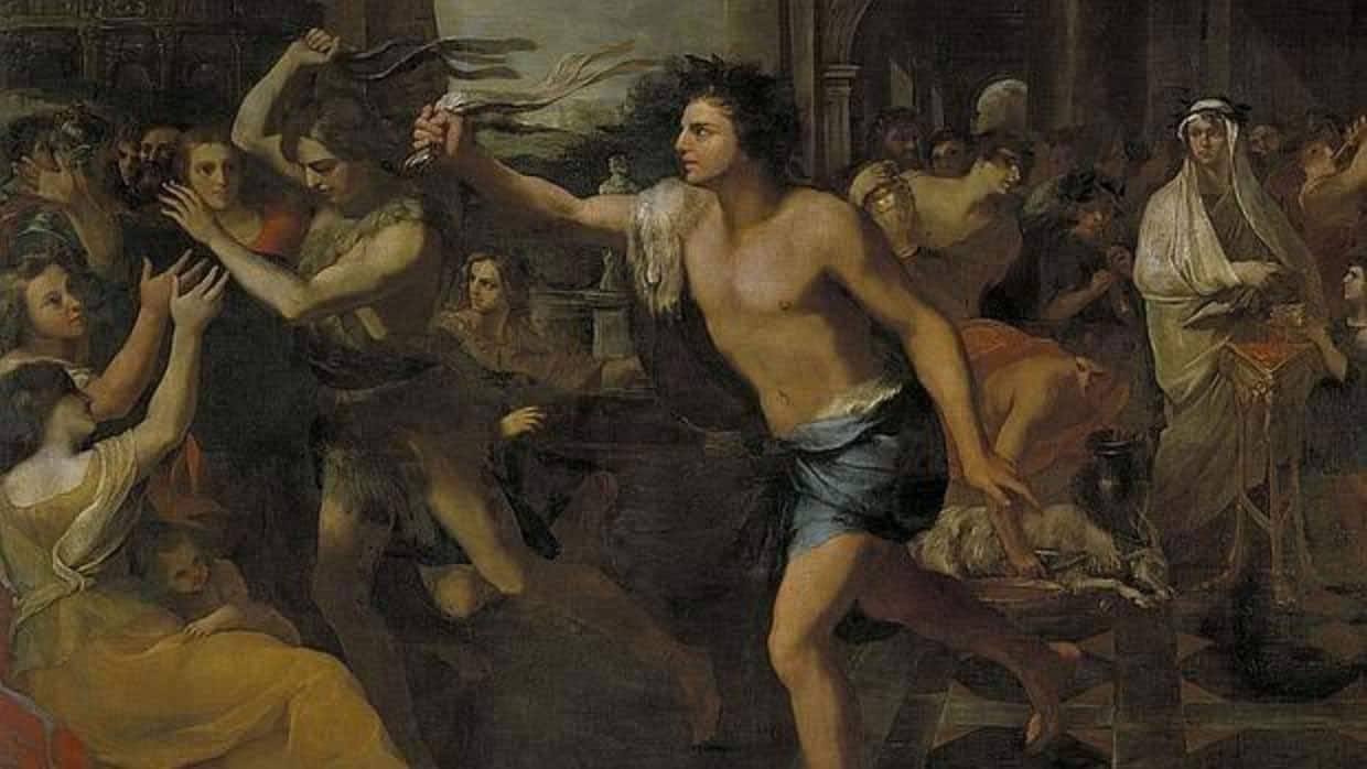 Les fêtes des Lupercales, œuvre d'Andrea Camassei. Musée du Prado